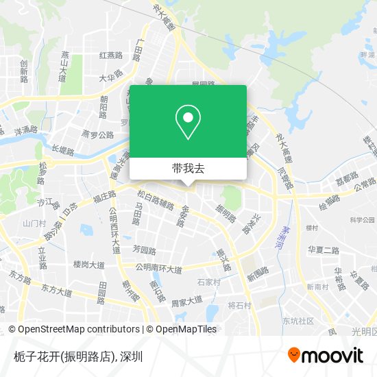 栀子花开(振明路店)地图