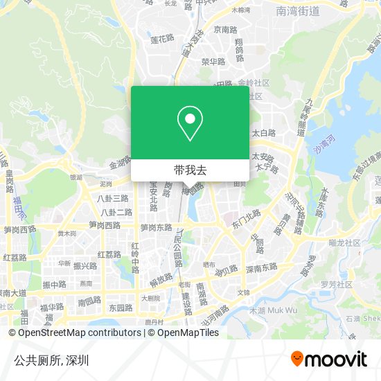 公共厕所地图