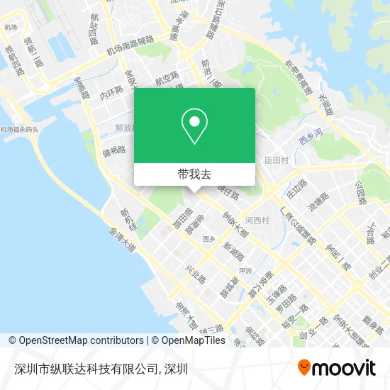 深圳市纵联达科技有限公司地图