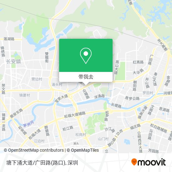 塘下涌大道/广田路(路口)地图