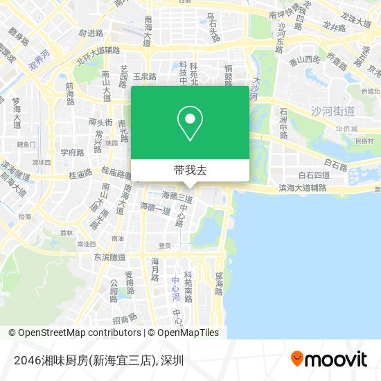 2046湘味厨房(新海宜三店)地图