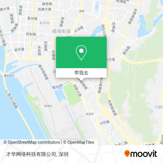 才华网络科技有限公司地图