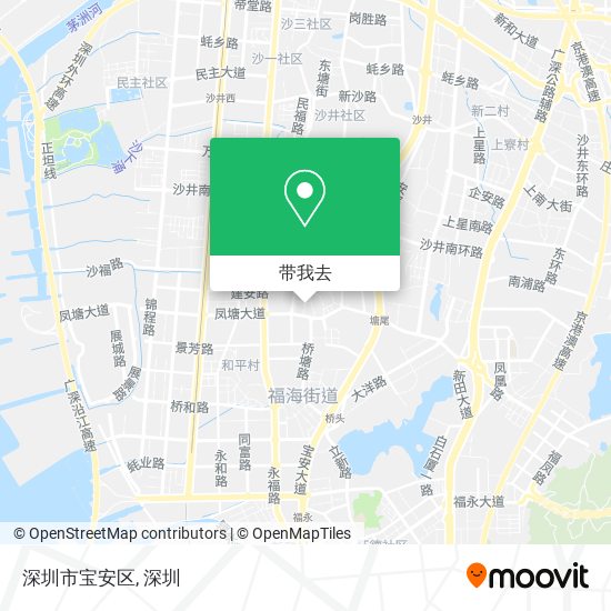 深圳市宝安区地图