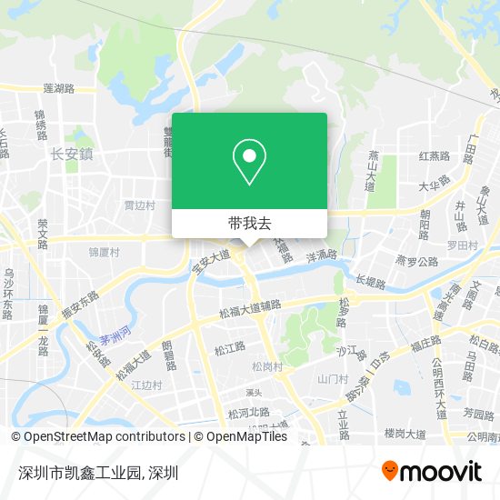 深圳市凯鑫工业园地图