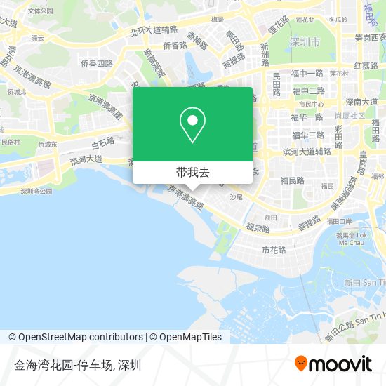 金海湾花园-停车场地图