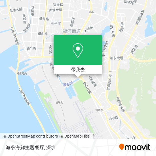 海爷海鲜主题餐厅地图