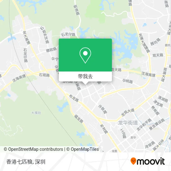 香港七匹狼地图