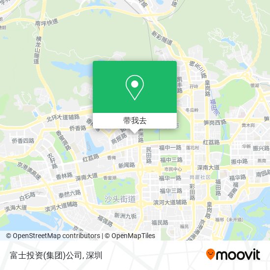 富士投资(集团)公司地图