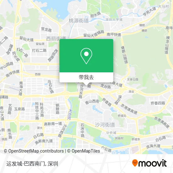 运发城-巴西南门地图