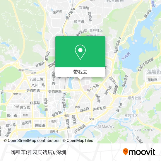 一嗨租车(雅园宾馆店)地图