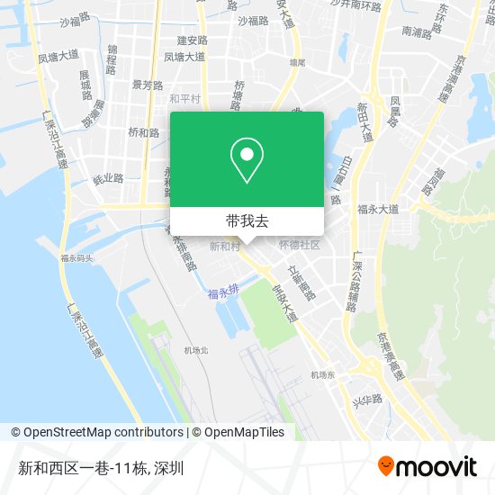 新和西区一巷-11栋地图