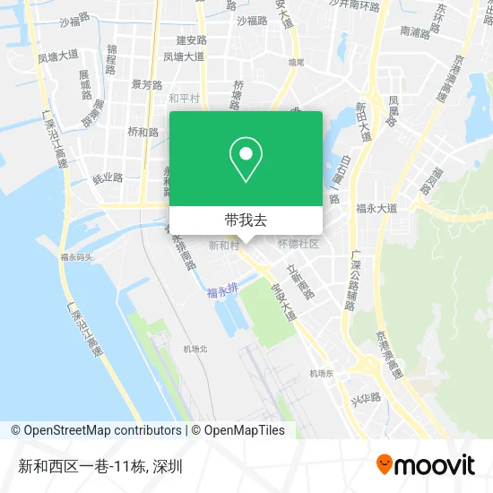 新和西区一巷-11栋地图
