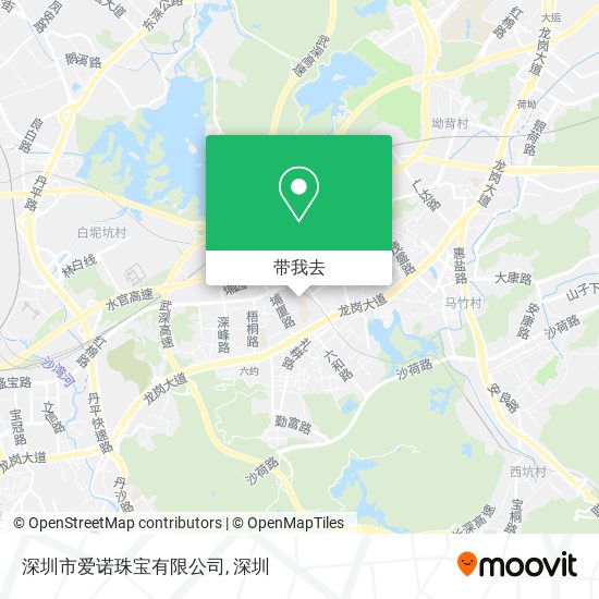 深圳市爱诺珠宝有限公司地图