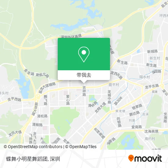 蝶舞小明星舞蹈团地图
