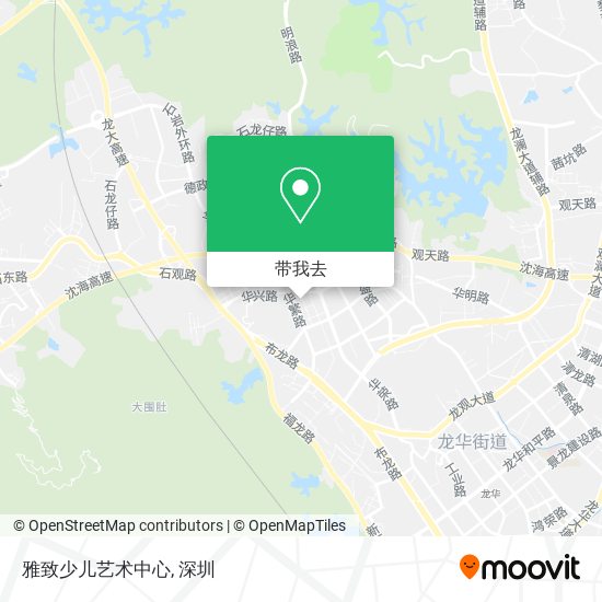 雅致少儿艺术中心地图
