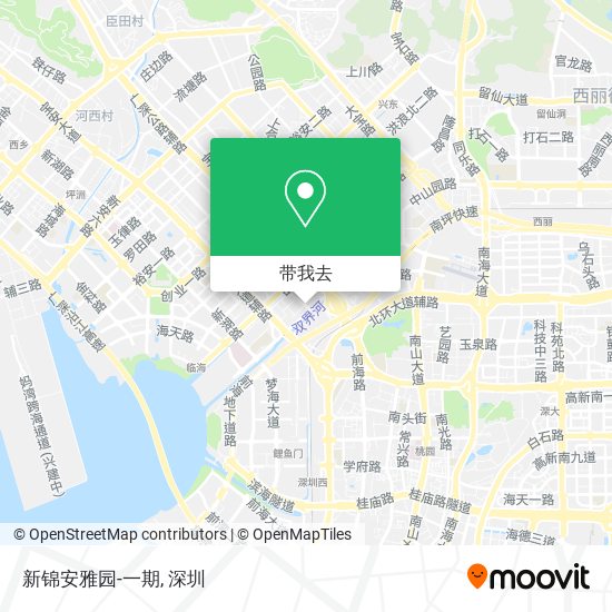 新锦安雅园-一期地图