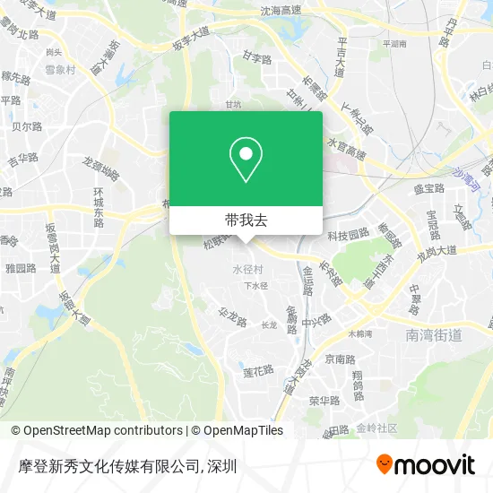 摩登新秀文化传媒有限公司地图