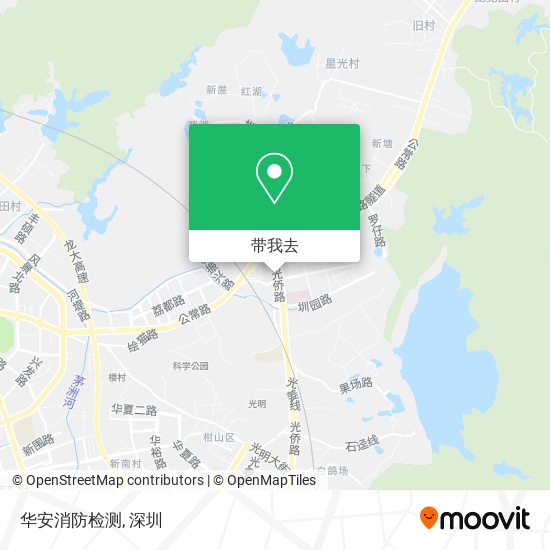 华安消防检测地图