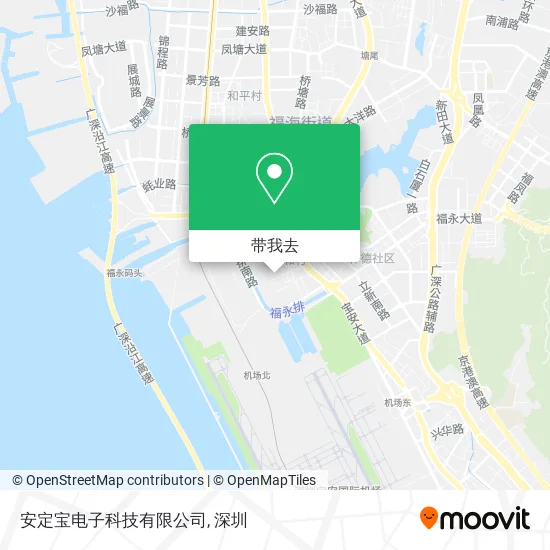 安定宝电子科技有限公司地图