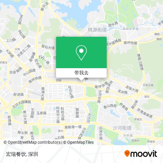 宏瑞餐饮地图