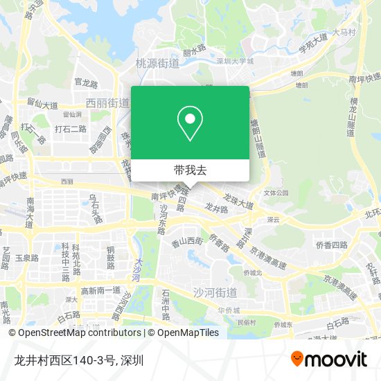 龙井村西区140-3号地图