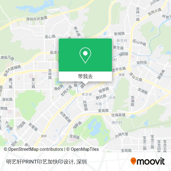 明艺轩PRINT印艺加快印设计地图