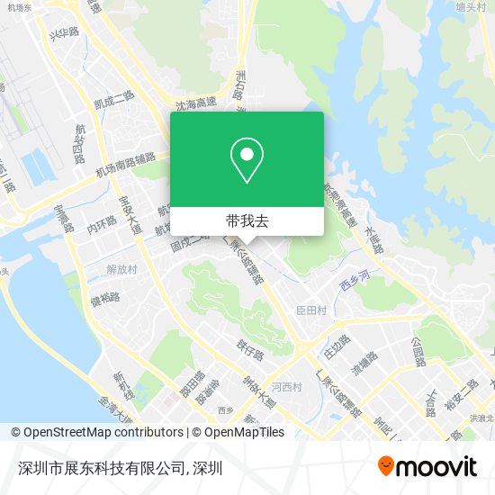 深圳市展东科技有限公司地图