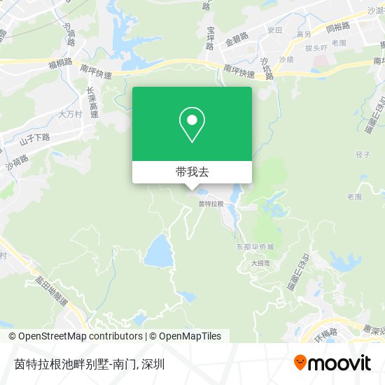 茵特拉根池畔别墅-南门地图