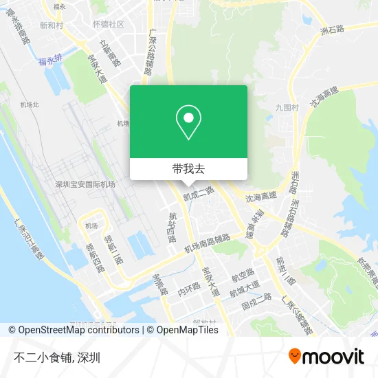 不二小食铺地图