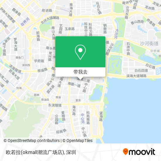 欧若拉(okmall潮流广场店)地图