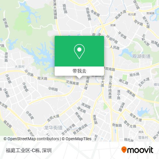 福庭工业区-C栋地图