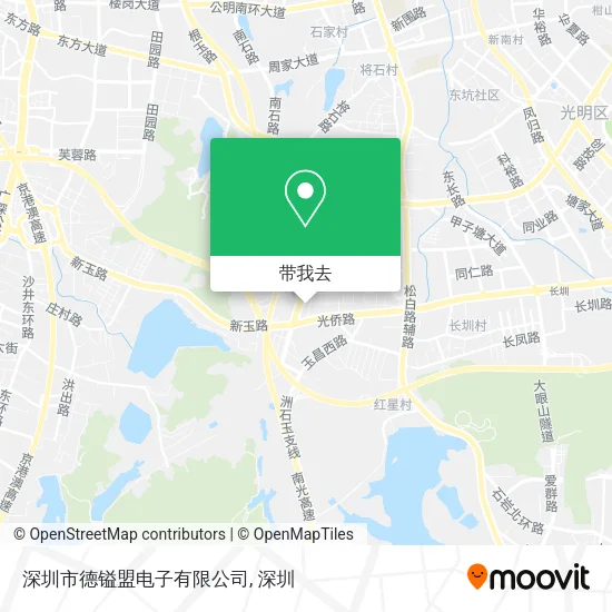 深圳市德镒盟电子有限公司地图