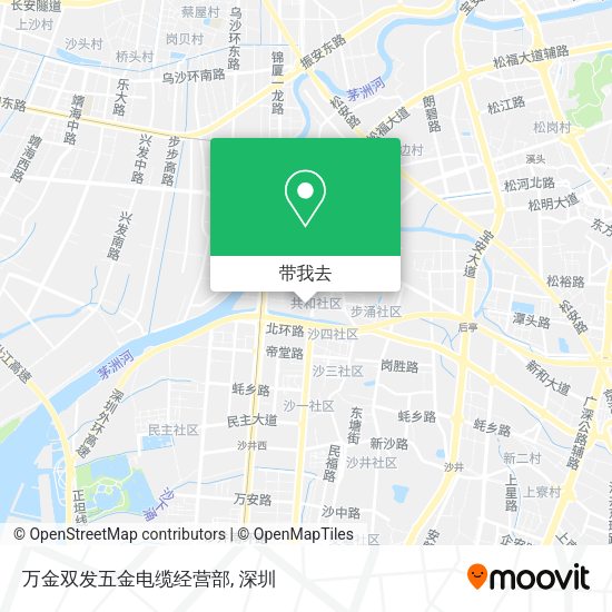 万金双发五金电缆经营部地图