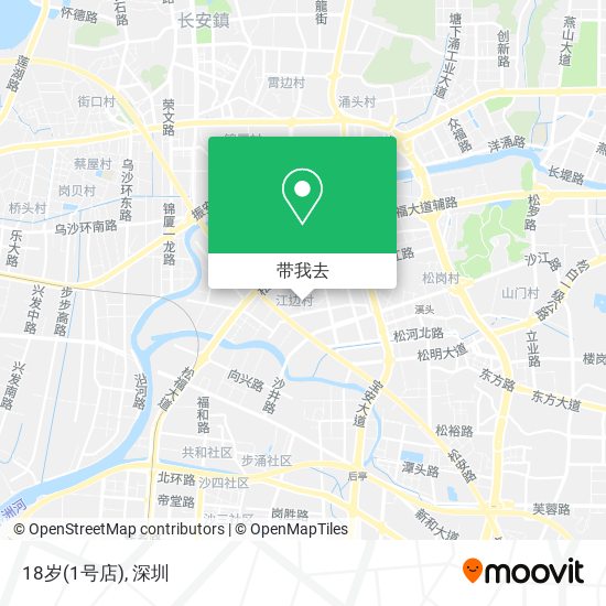 18岁(1号店)地图