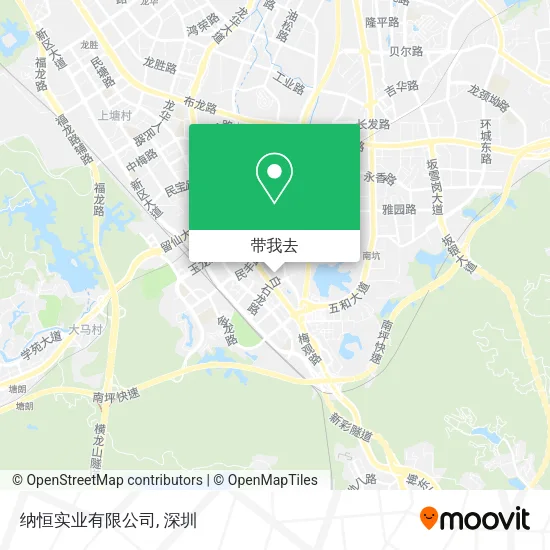 纳恒实业有限公司地图