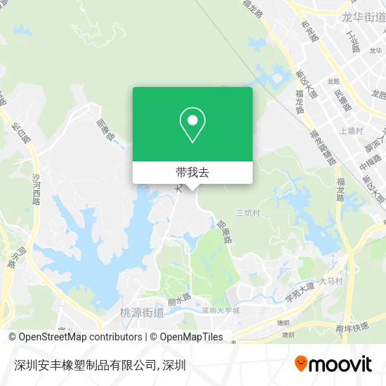 深圳安丰橡塑制品有限公司地图