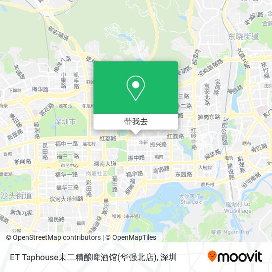 ET Taphouse未二精酿啤酒馆(华强北店)地图