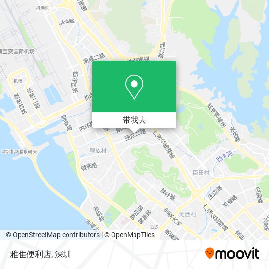 雅隹便利店地图