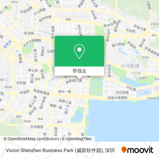 Vision Shenzhen Business Park (威新软件园)地图