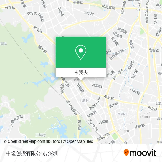 中隆创投有限公司地图