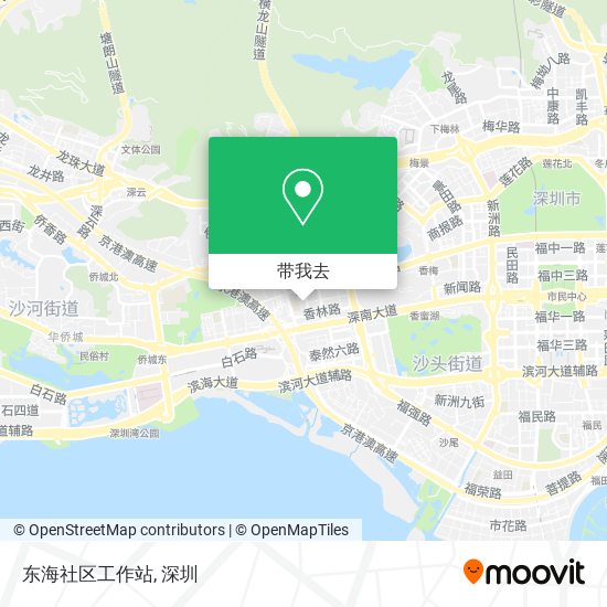 东海社区工作站地图