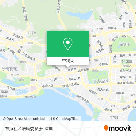 东海社区居民委员会地图