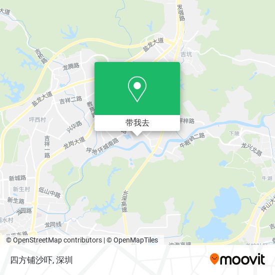 四方铺沙吓地图