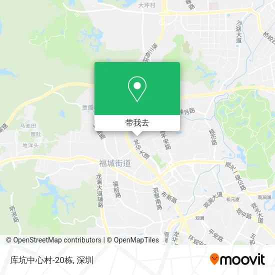 库坑中心村-20栋地图