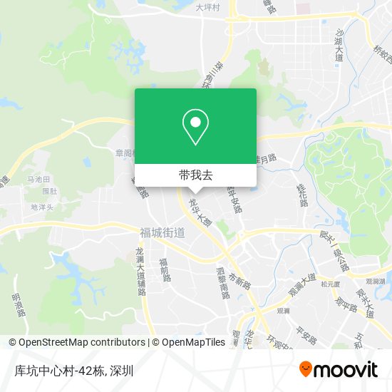 库坑中心村-42栋地图