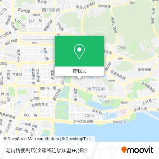 老街坊便利店(全家福连锁加盟)+地图