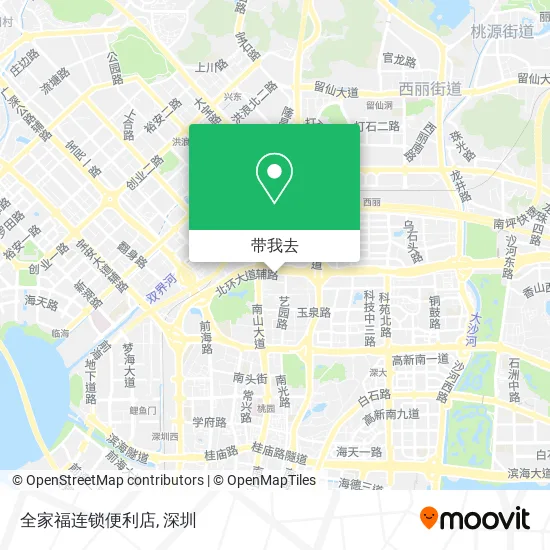全家福连锁便利店地图
