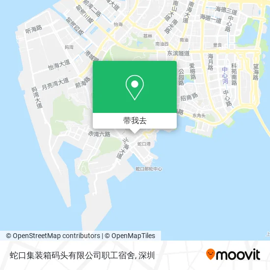 蛇口集装箱码头有限公司职工宿舍地图