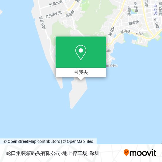 蛇口集装箱码头有限公司-地上停车场地图