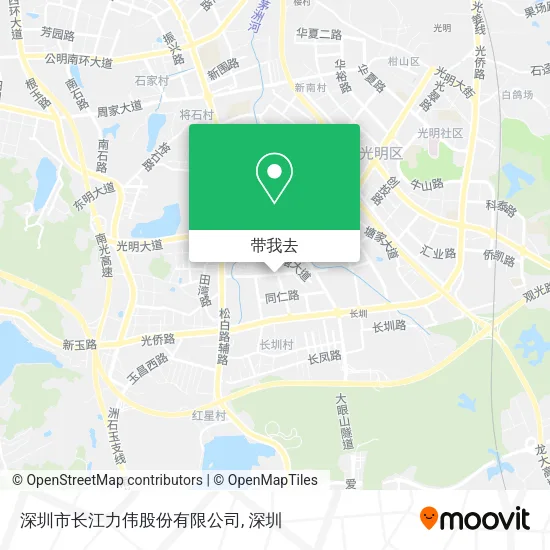 深圳市长江力伟股份有限公司地图